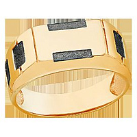 кольцо (Au 585) К18425 , изображение 1