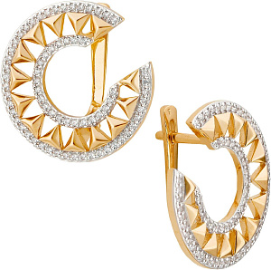 серьги (Au 585) 23006