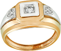 кольцо (Au 585) К14904 , изображение 1