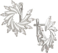 серьги (Au 585) 24268, изображение 1