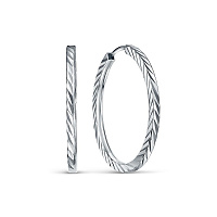 серьги (Ag 925) с020030-4, изображение 1