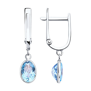серьги (Au 585) 727509-3