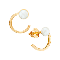 серьги (Au 585) 18329, изображение 1