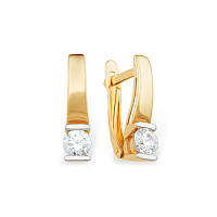 Серьги (Золото 585К) С13213057, изображение 1