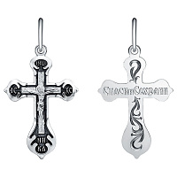 подвеска (Ag 925) КРШ-148-Ч, изображение 1