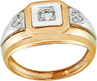 кольцо (Au 585) К14904 , изображение 1