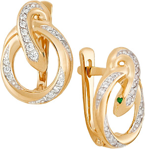 серьги (Au 585) 23432