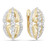серьги (Au 585) 220576, изображение 1