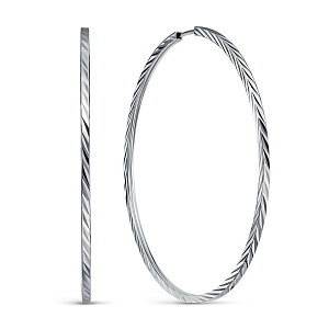 серьги (Ag 925) с020060-4