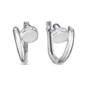 серьги (Ag 925) с120329