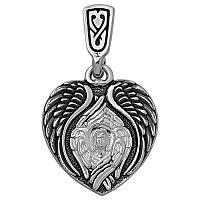 подвеска (Ag 925) МД-49-Ч, изображение 1