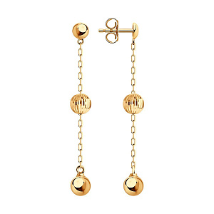 серьги (Au 585) 51-122-01159-1