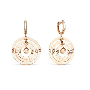 серьги (Au 585) 120528