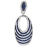 подвеска (Ag 925) SP01808CZBSW-1_001_WG, изображение 1