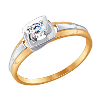 кольцо (Au 585) 017453, изображение 1