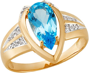 кольцо (Au 585) К21599