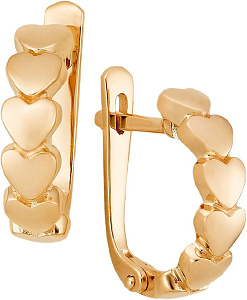 серьги (Au 585) 23429