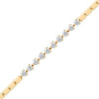 браслет (Au 585) Б16641, изображение 1