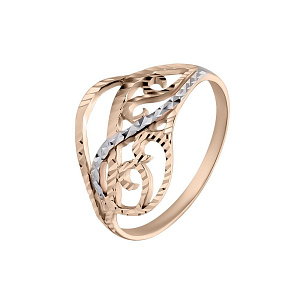 А 012213 кольцо (Au 585)