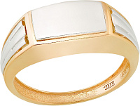 кольцо (Au 585) К14302 , изображение 1