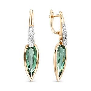 серьги (Au 585) 02-1-720-1901-011