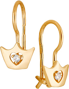 серьги (Au 585) 23548