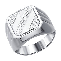 кольцо (Ag 925) 94011233, изображение 1