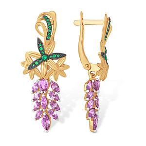 Серьги (Золото 585К) С19212044