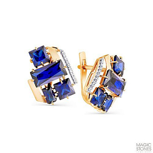 серьги (Au 585) 02-2-574-1501-011