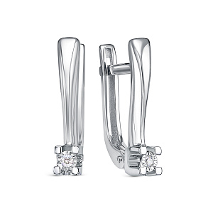 серьги (Au 585) БР120029иБ