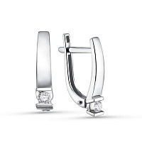 Серьги (Au 585) ЗА-02-00106-02-001-02-02, изображение 1