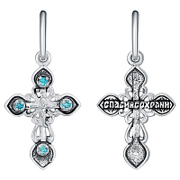 крест (Ag 925) 13-001541-105110, изображение 1