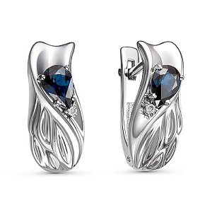 серьги (Au 585) 02-2845-2