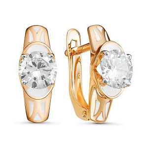 серьги (Au 585) 920420