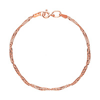 браслет (Au 585) 7035051-18, изображение 1