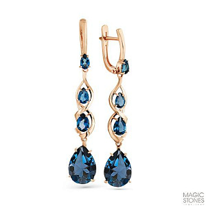 серьги (Au 585) 02-2-648-6700-010