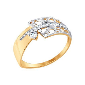 кольцо (Au 585) 017513