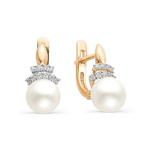 серьги (Au 585) 02-1-272-0501-011