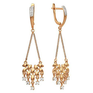 серьги (Au 585) 40123000