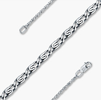 НЦ 22-046Ю-3 цепь (Ag 925), изображение 1