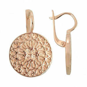 серьги (Au 585) 110027