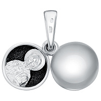 подвеска (Ag 925) МД-32-Ч, изображение 1