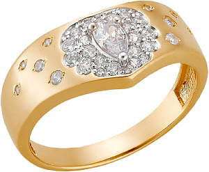 кольцо (Au 585) К21869