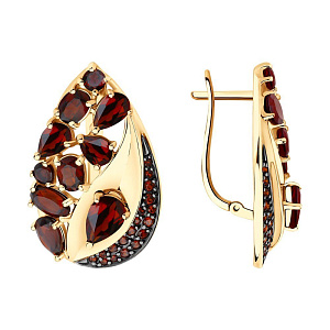 серьги (Au 585) 726048