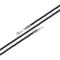 колье (Ag 925) Г-8-Ч, изображение 1