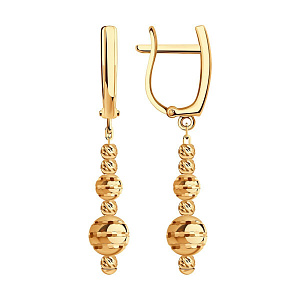 серьги (Au 585) 51-121-01163-1