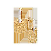 серьги (Au 585) 21526, изображение 1