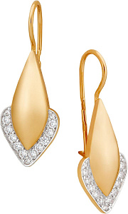 серьги (Au 585) 20035