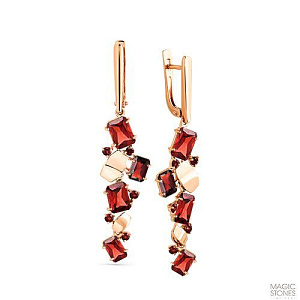 серьги (Au 585) 02-2-560-0300-010