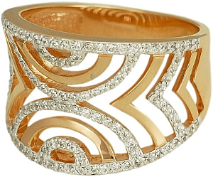 кольцо (Au 585) К7168